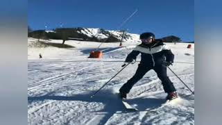Varun Dhavan enjoying Ice Skitting in Gstaad , Switzerland
