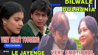Unforgettable Love Scene | DDLJ | Shah Rukh Khan & Kajol Cover By KRISHAN & NISHA