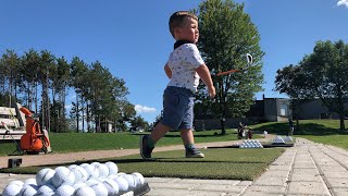 Toddler from Sudbury wins international golf swing competition