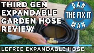 The Best Garden Hose You Will Ever Need!  Doesn't tangle or kink!  Easy to store!  100FT Expandable