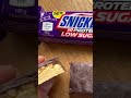 new snickers hi protein dark chocolate protein bar 🤤 proteinbars proteinbarreview protein snack