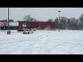 2015 subaru wrx crash trying to snow drift