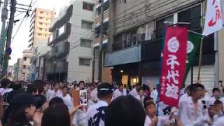 2018 博多祇園山笠 追い山 千代流  Yamakasa festival