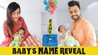 Baby Name Reveal CEREMONY 👦🏼