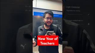 New Year of Teachers !!! Harshal Agrawal | RRB PO, CLERK Results Out | My RRB PO Result