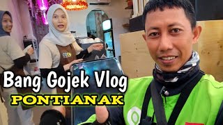 Bang Gojek Vlog | onbid di kota Pontianak | saling menghargai sesama Driver itu penting