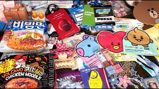 Everything I Got FOR FREE at KCON LA CONVENTION | BT21 Face Masks, K-Beauty, K-Pop and MORE 🛍️