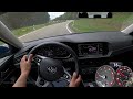 2019 volkswagen jetta s 1.4 tsi 147 hp top speed autobahn drive pov