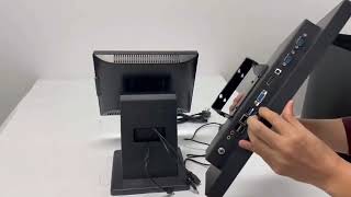 how to install the pos systems dual screen? So easy