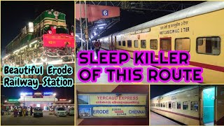 🚂YERCAUD EXPRESS TRAVEL VLOG!!! Erode to Chennai | Sleep Killer | Naveen Kumar