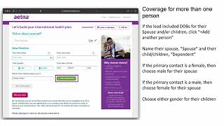 How to make an aetna quote