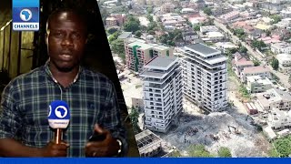 Ikoyi Building Collapse: ChannelsTV Correspondent Gives Update From Site