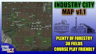 Farming Simulator 2015 - Industy City Map "Map Mod Review"