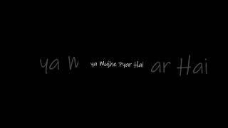 Kya Mujhe Pyaar Hai 💗 - K.K. | Lyrics Status #shorts #kyamujhepyaarhai #lyrics