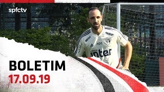 BOLETIM DE TREINO: 17.09 | SPFCTV