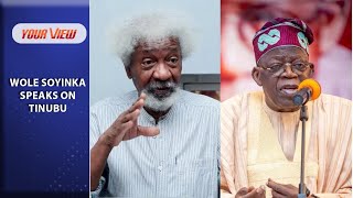 Wole Soyinka Makes 1 Demand From Tinubu In Trending Video (WATCH)