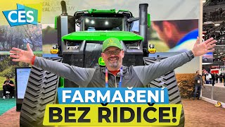 John Deere překvapuje: Autonomní sekačka a elektrický traktor v akci! | CES 2025