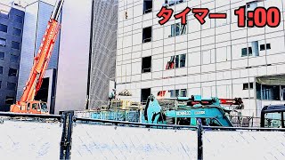 タイマー1分動画.再開発.札幌市中央区北3西3周辺.８月