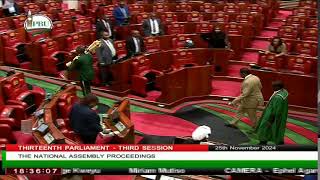 THE NATIONAL ASSEMBLY | MONDAY , 25TH NOVEMBER, 2024 | AFTERNOON SESSION.