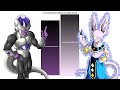 Frieza VS Beerus All Forms Power Levels