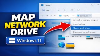 How to Map a Network Drive in Windows 11 (Step-by-Step)