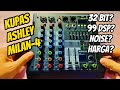 Kupas Mixer Ashley Milan 4 Keluaran 2024 Infonya 32 Bit 99 DSP ada Equalizer, Aux Sesuaikah Harga?