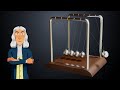 The physics behind Newton's cradle!