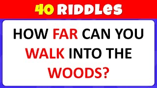 GENIUS LEVEL Riddle Quiz That Will BLOW Your Mind! 🧩 ✅