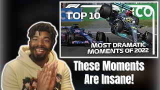 Top 10 Most Dramatic Moments Of The 2022 F1 Season! | DTN REACTS