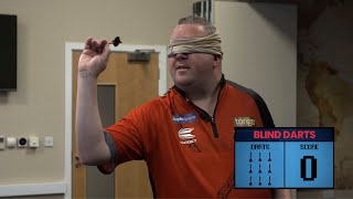 Blind Darts 🤣 w/ Stephen Bunting