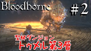 【ブラッドボーン聖杯】全然可愛くない大型犬　#2　トゥメルの聖杯(第3層)【初見実況】