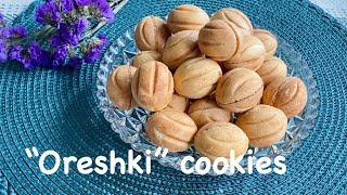 Cookies “Oreshki” Recipe (Walnut Shaped Cookies)