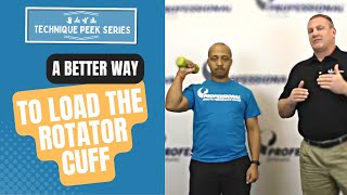 A better way to load your Shoulder Tendinopathies: Eccentric Scaptions  |  Technique Peek Series