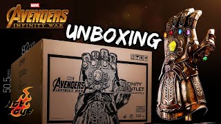 LIFE-SIZE Infinity Gauntlet UNBOXING - Hot Toys Movie Prop From Avengers Infinity War