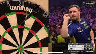 Luke Littler vs Nathan Aspinall • Premier League 2025 SEMI-FINAL (Exeter) #pdc #darts #fyp #fy #pro