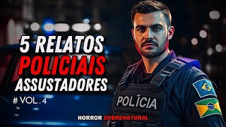 5 Histórias Reais de Policiais Assustadores | Horror Sobrenatural