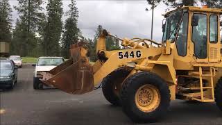 GovDeals: 1993 John Deere 544G Front Loader (ID #4???) (AtMe