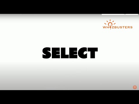 What is a good sentence for select?
