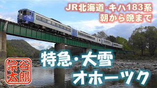 【キハ183系】朝から晩まで”特急大雪・オホーツク”（2020年7月～10月）