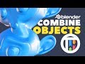 How to Combine Objects in Blender 2.8 Eevee (Boolean, Sub Surf Modifier, Remesh)