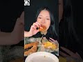 kitty s wingstop feast sweet chili glaze tenders u0026 garlic parmesan fries mukbang shorts trending