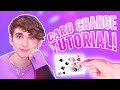 HOW TO TRANSFORM A CARD WITH MAGIC | Ash Magic