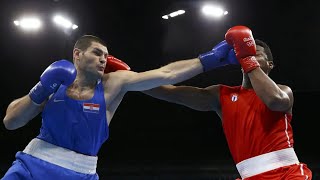 Filip Hrgović (CRO) vs. Lenier Peró (CUB) Rio 2016 Olympics QF’s (91+kg)