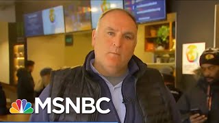 Celebrity Chef José Andrés Helping Federal Workers In Need | Andrea Mitchell | MSNBC
