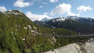 Sea to Sky Suspension Bridge Time Lapse