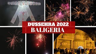 DUSSEHRA 2022 AT BALIGERIA | BALIGERIA DURGA PUJA | RAVAN DAHAN 2022 | BALIGERIA RABON PORA