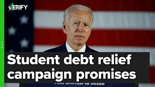 Yes, Biden proposed full debt forgiveness for students of HBCUs and public colleges during campaign