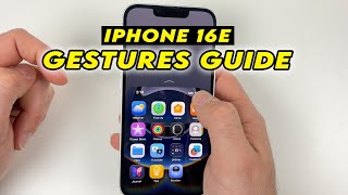 iPhone 16e : Basic Touchscreen Gestures Guide