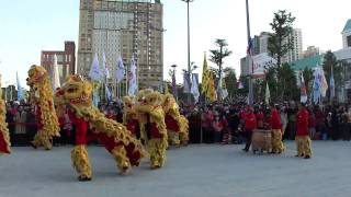 元旦升旗 超大祥獅獻瑞.MTS