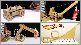 4 Amazing ideas and School Projects from Cardboard